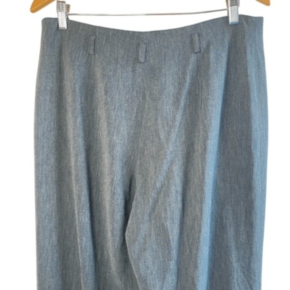 VINTAGE JONES NY High Rise Jade Green Wide Leg Dress Pants, Size 12 - Picture 4 of 6